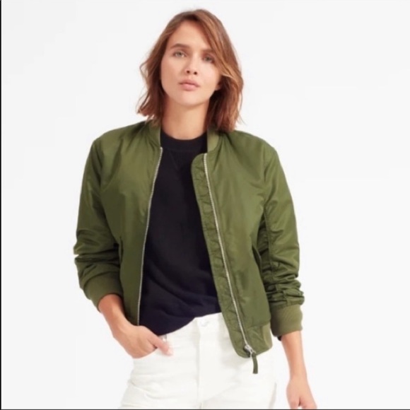 everlane bomber jacket